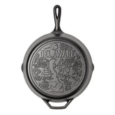 American Road Trip: 12 Inch Seasoned Cast Iron Skillet, Delaware