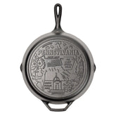 American Road Trip: 12 Inch Seasoned Cast Iron Skillet, Pennsylvania