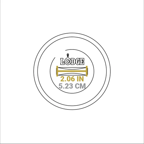Heat-Treated 5 Inch Cast Iron Lid