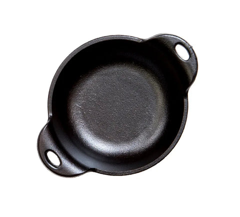 Heat-Treated 12 Ounce Cast Iron Mini Serving Bowl
