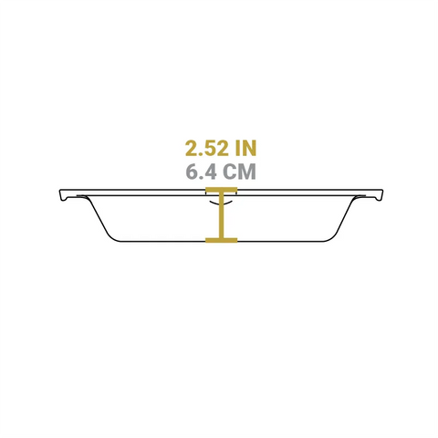 Cast Iron Dual-Handle Pan