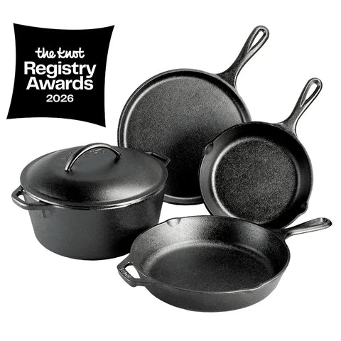 Seasoned Cast Iron 5 Piece Set