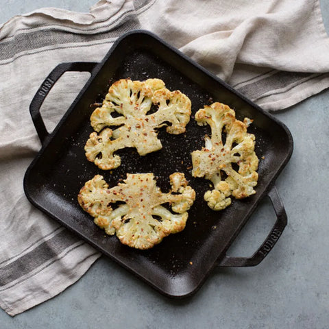 Chef Collection 11 Inch Cast Iron Square Griddle