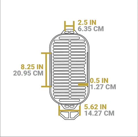 Sportsman’s Pro Cast Iron Grill™