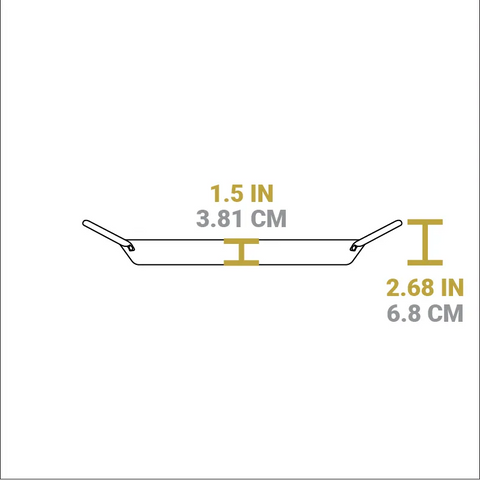 Carbon Steel Dual Handle Pan
