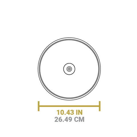 Round Glass Lid