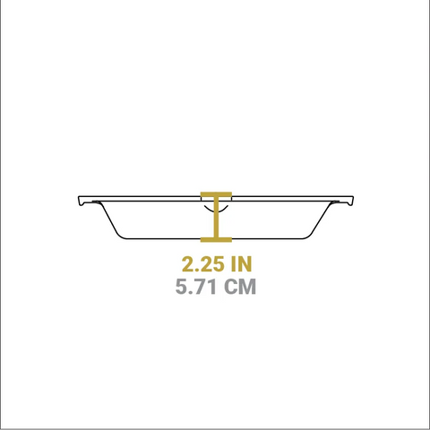 Cast Iron Dual-Handle Pan