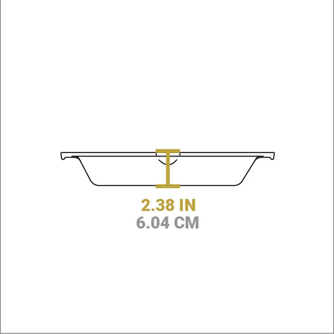 Cast Iron Dual-Handle Pan